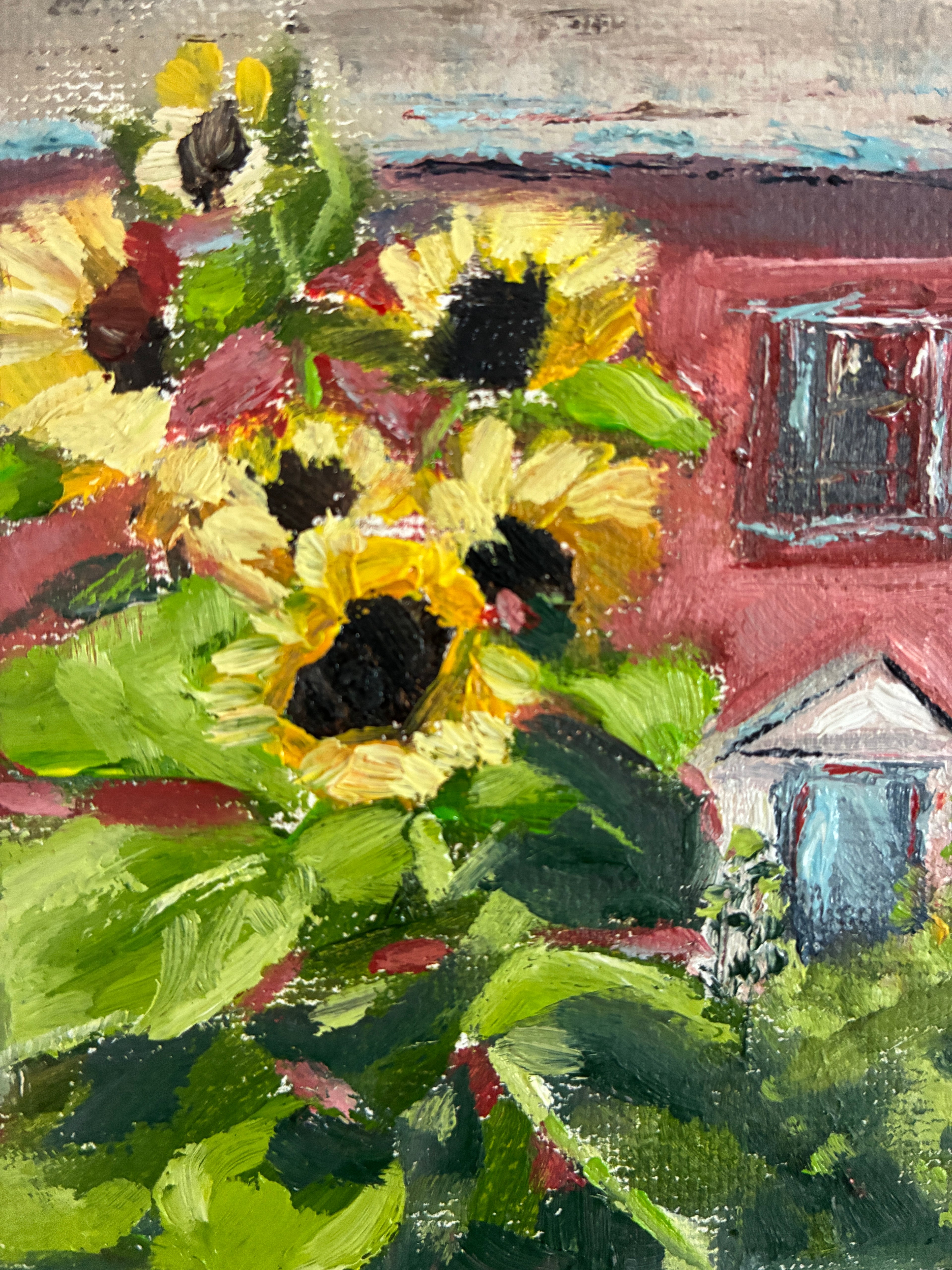 Sunflowers in Kennebunkport