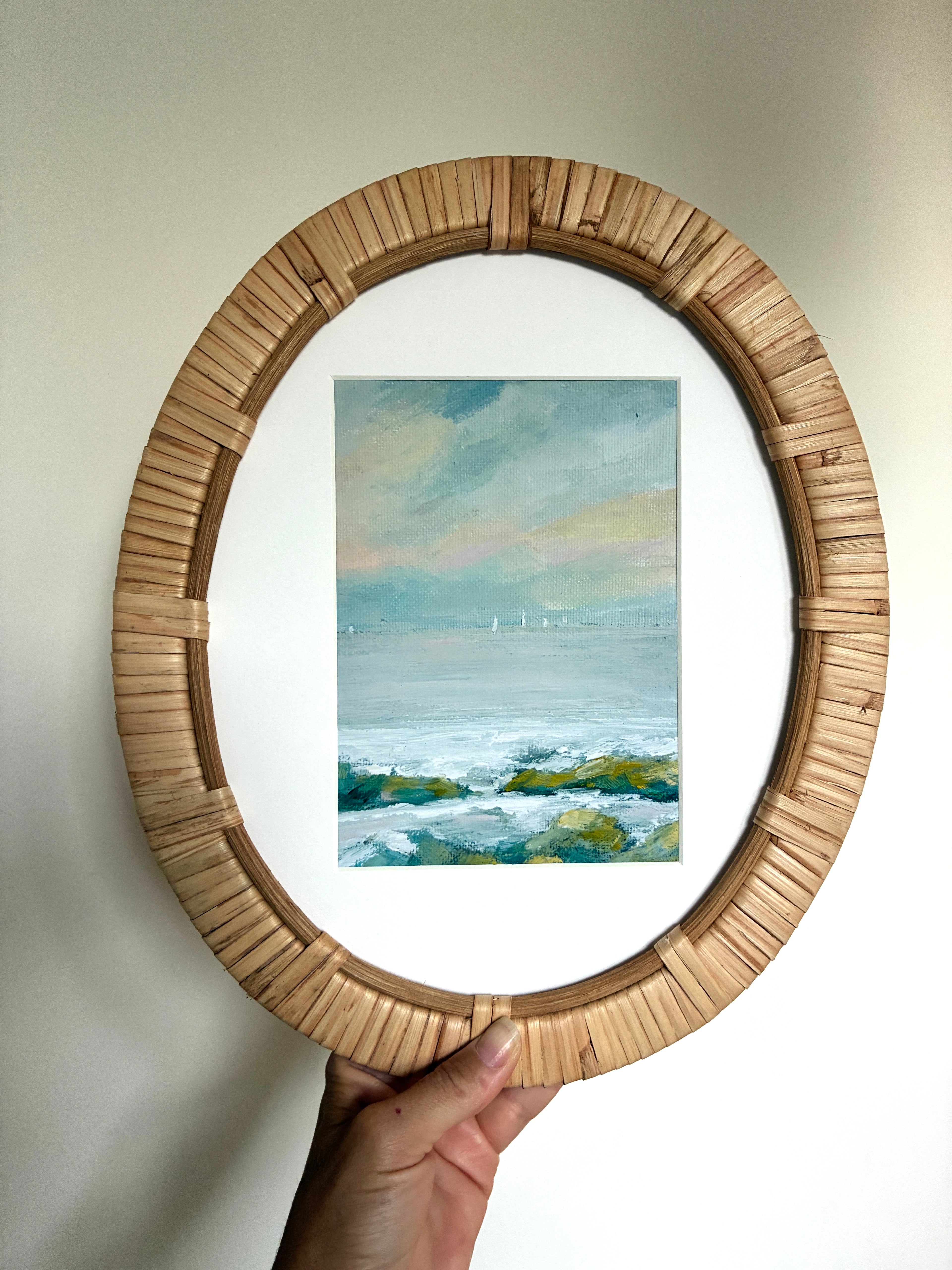 Morning at Short Sands, Giclee Print, 5x7