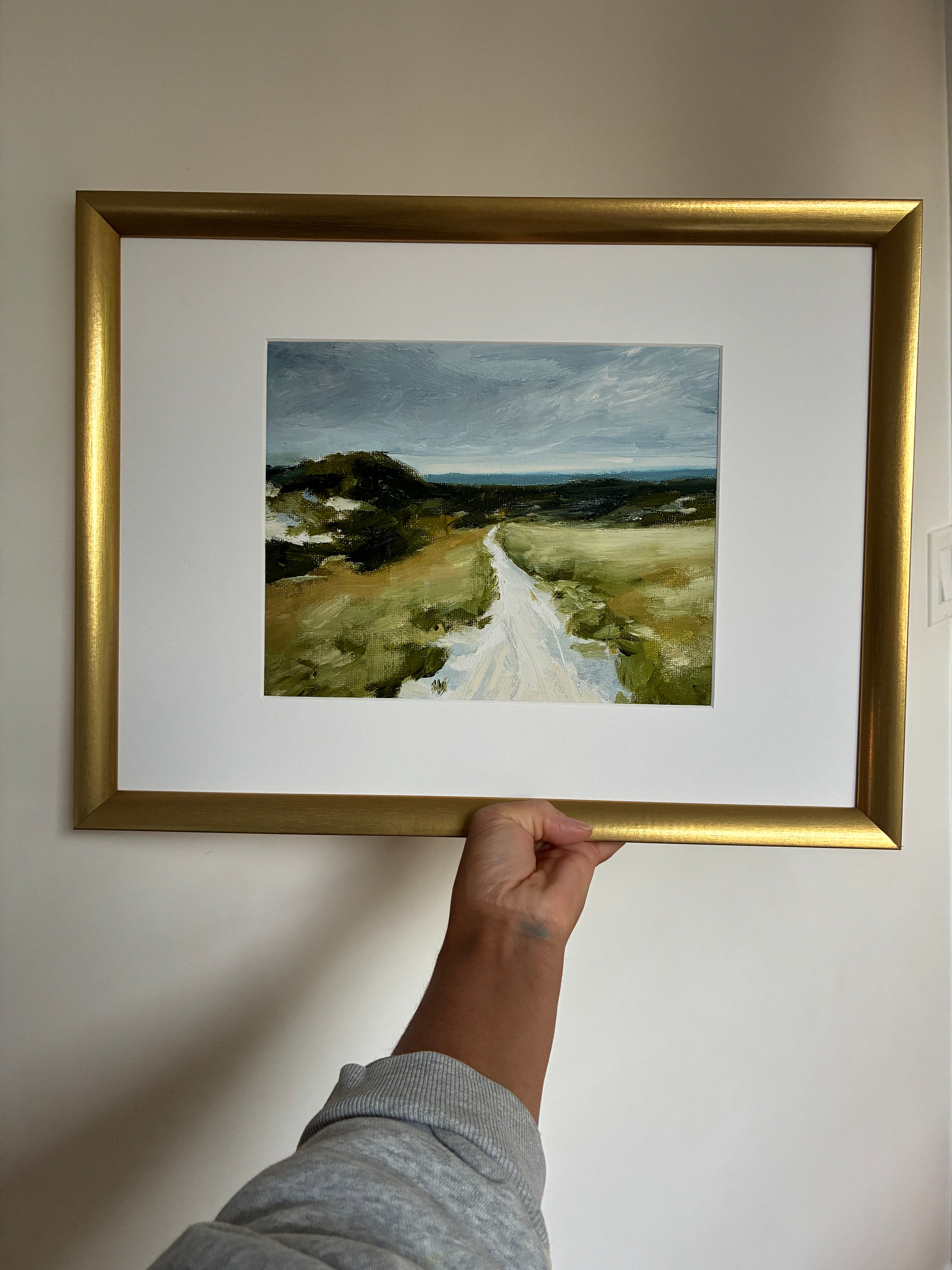 A Cloudy Day on the Cape, Giclee Print