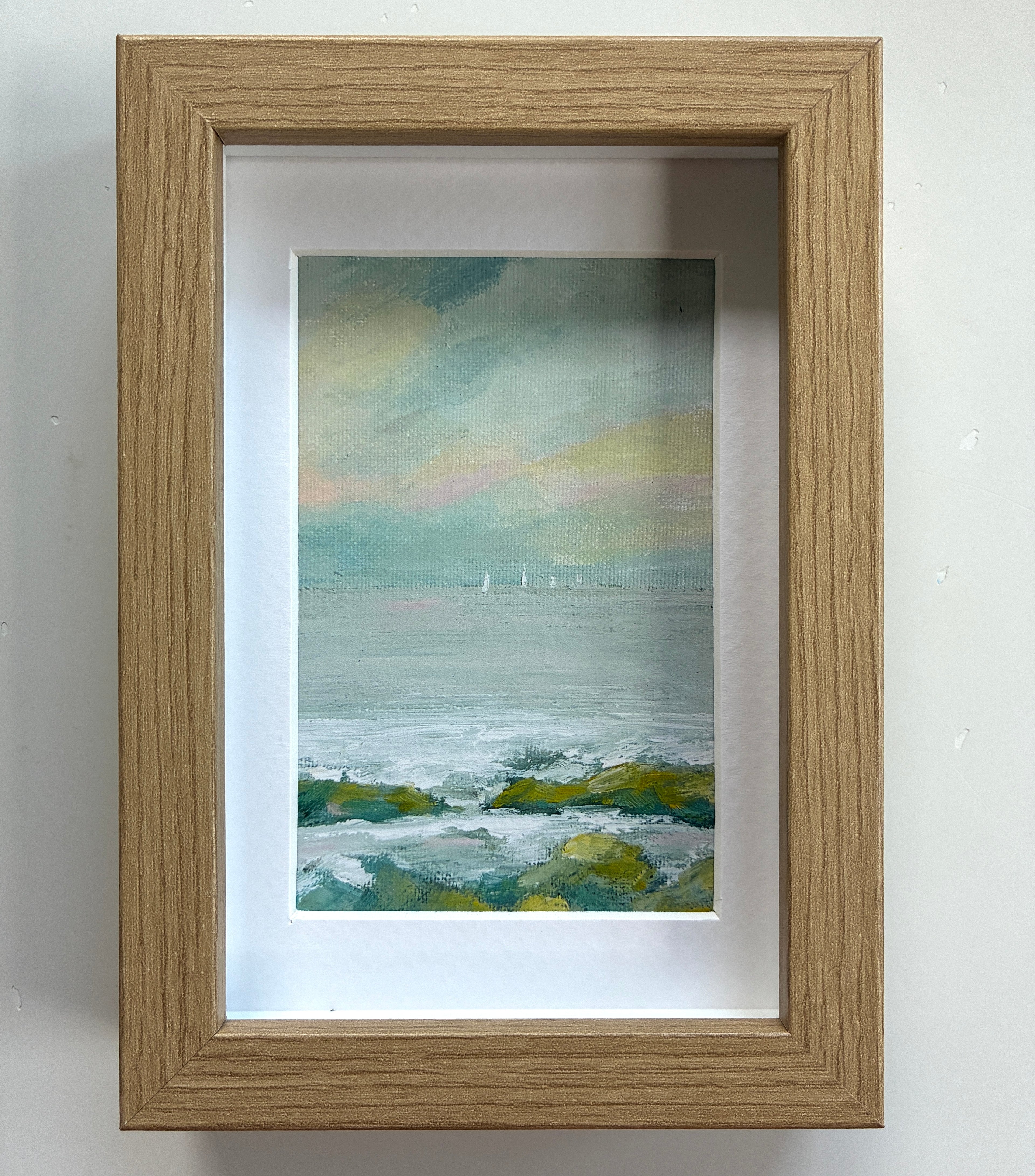 Morning at Short Sands, Giclee Print, 4x5