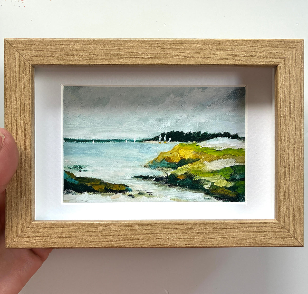 Low Tide at the Secret Beach – Giclee Print, 4x5