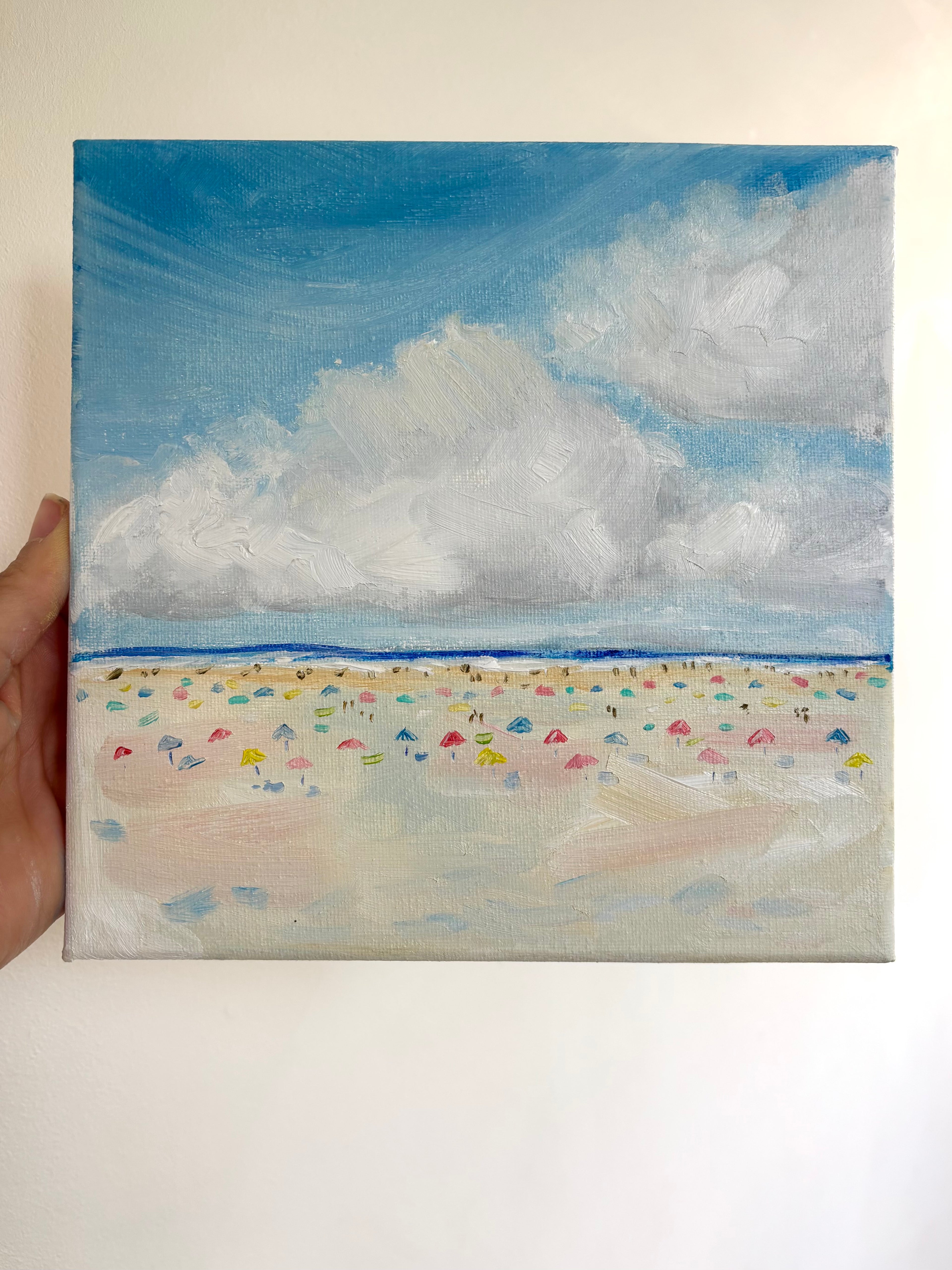 Crowded Beach Day